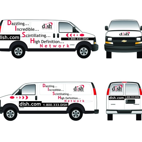 Diseño de V&S 002 ~ REDESIGN THE DISH NETWORK INSTALLATION FLEET de sAb the DeSigner