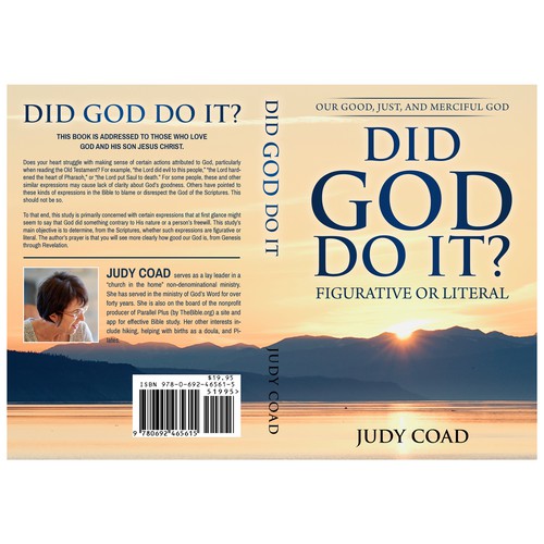Design book cover and e-book cover  for book showing the goodness of God Design by TopHills