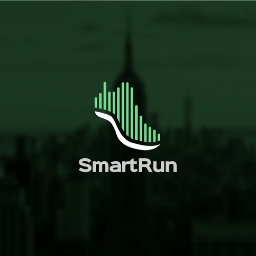 We need a powerful and exciting logo for our running app. Design by LEO037