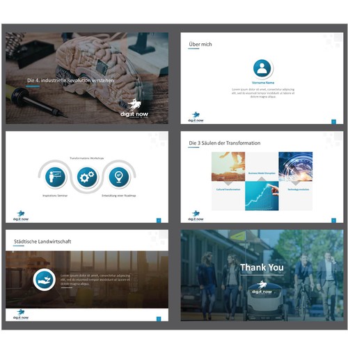 PowerPoint template contest entry by AI003