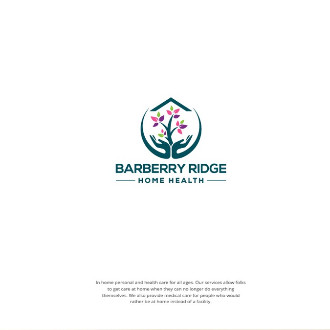 Capture The Comforts Of Home For A Home Health Company Logo