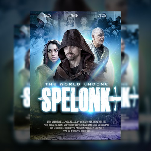 Poster for Apocalyptic sci fi film Design by EPH Design