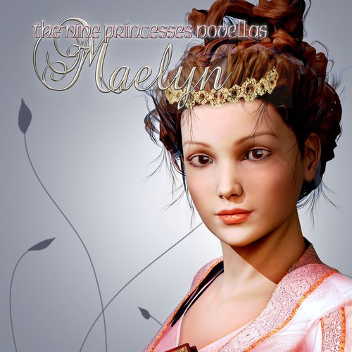 Design a cover for a Young-Adult novella featuring a Princess. Diseño de DHMDesigns