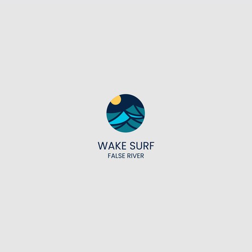 Edgy/sophisticated wake surf logo for a female/male group of wake surfers that embody a luxury life. Nothing predictable Design by aridotgo