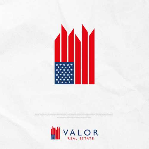 New Real Estate Brokerage Logo needed with a Patriotic feel! Design by reflect the style ™