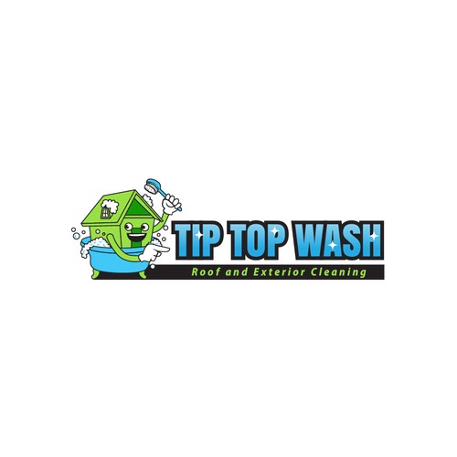 Exterior cleaning logo Design by gimb