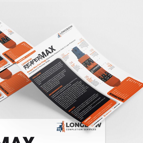 Product Data Sheet Modernization & Case Study Template Design by George08