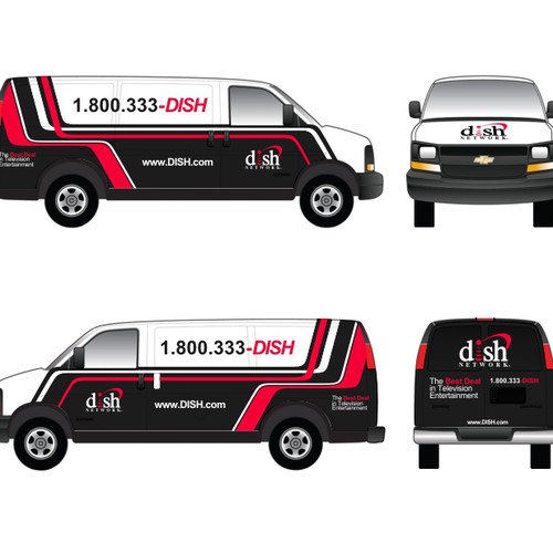 V&S 002 ~ REDESIGN THE DISH NETWORK INSTALLATION FLEET デザイン by plyland