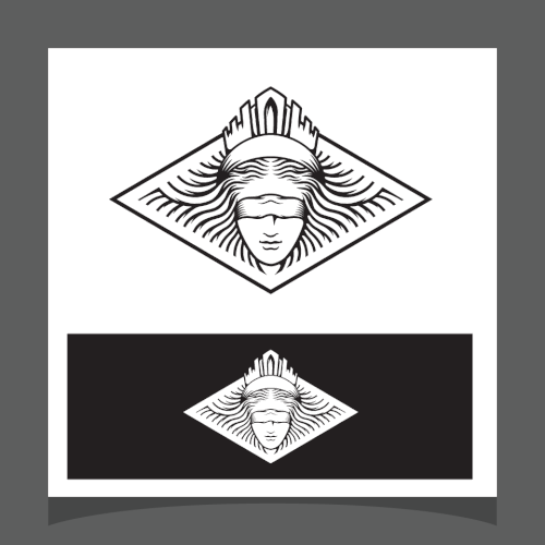 Fortuna Goddess Logo for Luxury French Jewelry House Design by kazeem