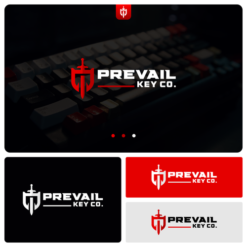 Custom mechanical keyboard vendor needs logo and brand refresh Design by Rudest™