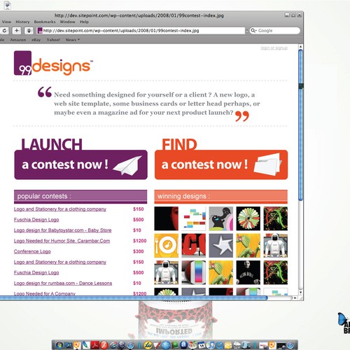 Logo for 99designs Design by RonnieFizz