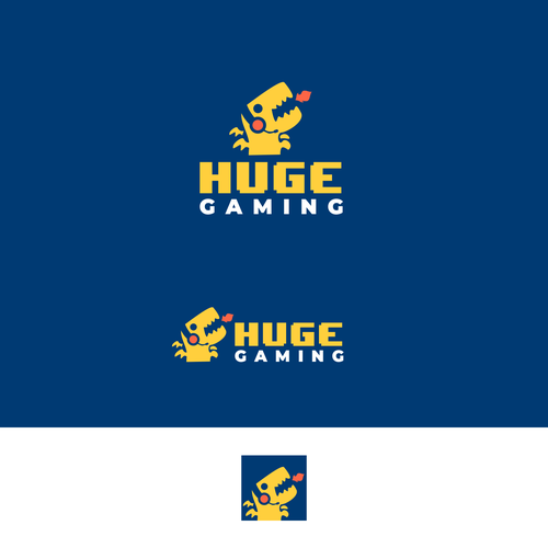 Huge Gaming Logo and Brand Identity Design by jodsgn