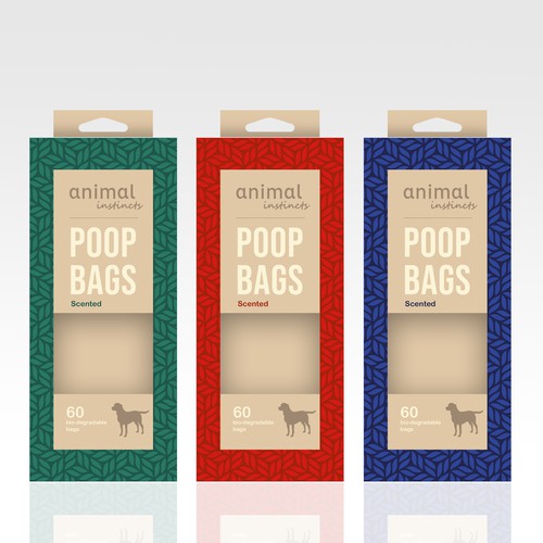 Contemporary Eco Poop Bags that stand out from the crowd Design by Melody20