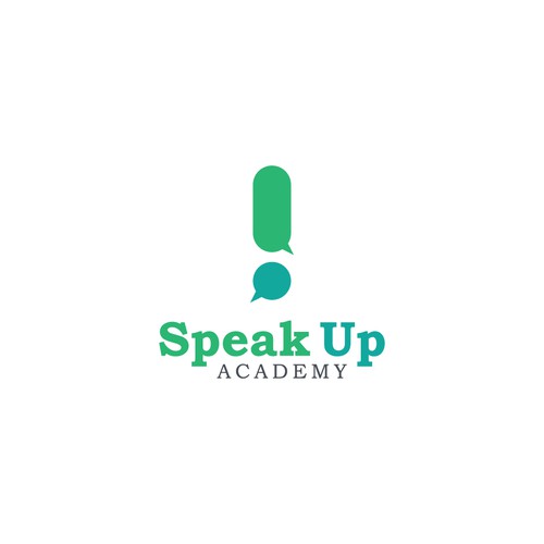 Create a  brand identity for Speak Up Academy Design by X37V