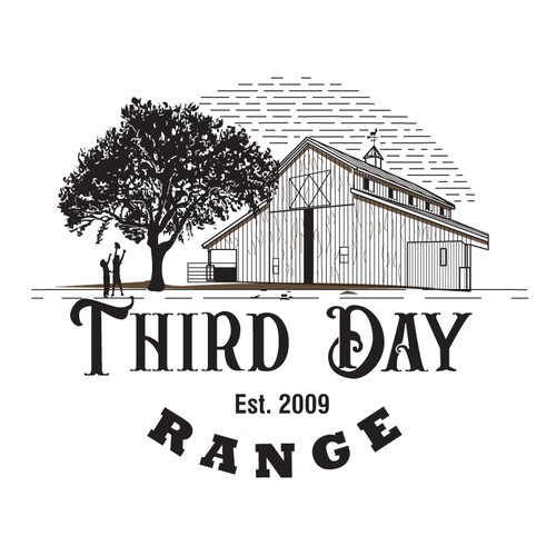 Capture essence of Texas ranch experience in new Third Day Ranch logo Design by 'OUM'