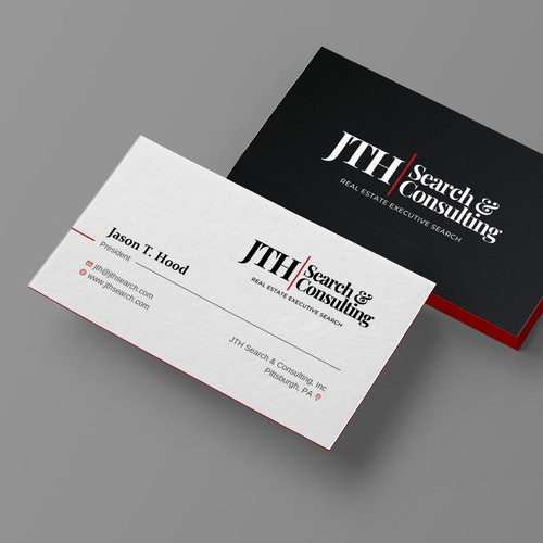 Design Business Card Design for Executive Search Firm di Rakibh