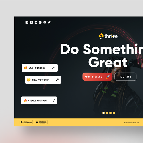 Forbes-listed company needs website for Gen-Z users Design by P E R I