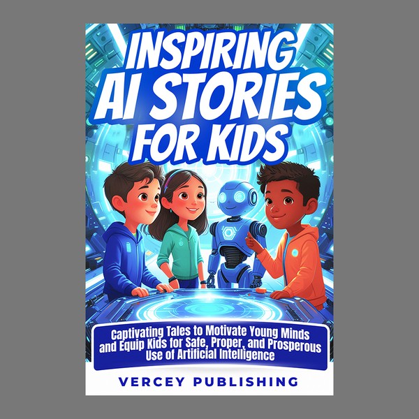 Inspiring AI Stories For Kids Book Cover