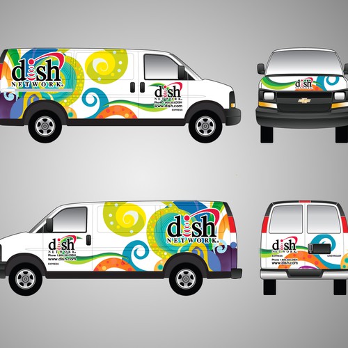 Diseño de V&S 002 ~ REDESIGN THE DISH NETWORK INSTALLATION FLEET de Halou