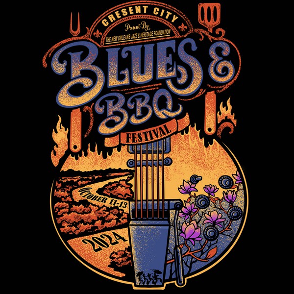 Design by katingegp titled "Blues And BBQ Fest 2024"