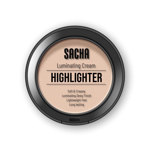 Sacha Luminating Cream Highlighter Design by Andy William