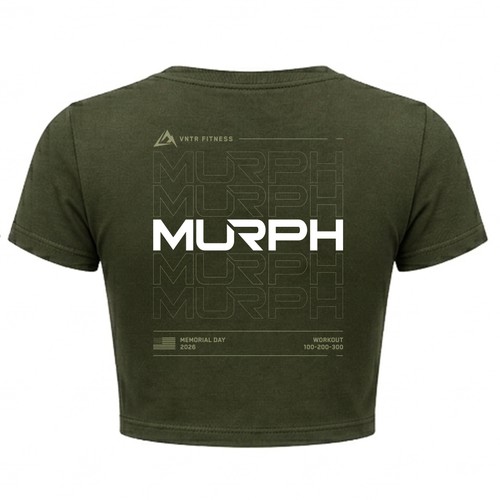"Modern & Minimal Murph Workout T-Shirt Design for VNTR Fitness (Memorial Day 2026)" winning Clothing or apparel