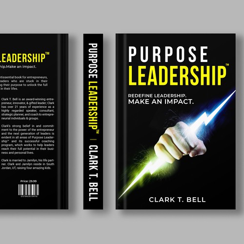 Purpose Leadership Book Cover Design by H_IMAM