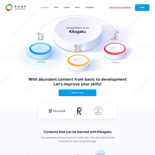 Web page design contest entry by ⚡️unbox.style⚡️