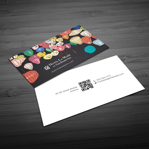 Business Card for Boutique Hotel Design by Hasanssin