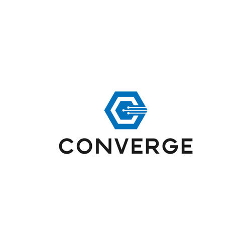 Logo for Converge event Design by polarstudio