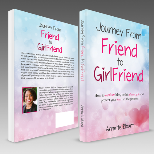 Design a book cover that is fun and playful to help single women experience love beyond friendship Design by Sumit_S