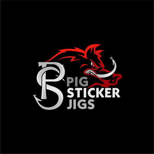 Pig Sticker Jigs/ Fishing Hooks for the Serious Angler. Design by via_oktav