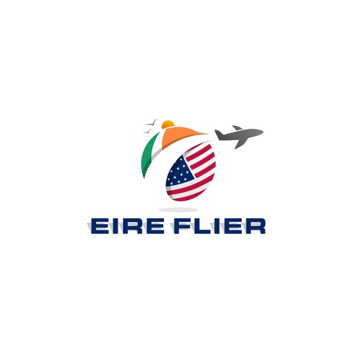 The Eire Flier logo-ontwerp door - t a i s s o n ™