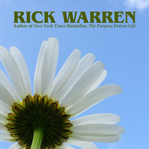 Design Rick Warren's New Book Cover Design réalisé par ulaluma