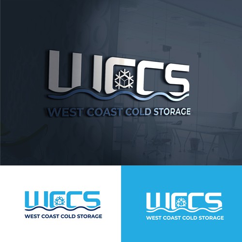 Cold Storage Company Logo (WCCS) Design by Ideaplane Studio