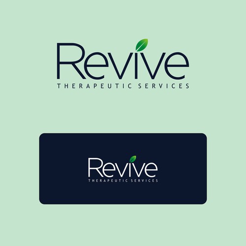 Looking for a modern, refreshing logo for Revive Therapeutic Services Design réalisé par Anthem.