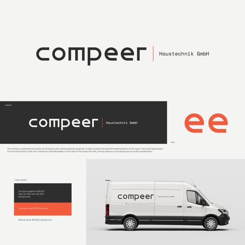"New Company Brand in Berlin" winning Logo & brand identity pack