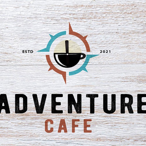 eye-catching logo for new cafe Design by Fortuna Design