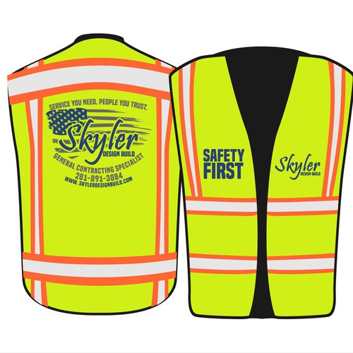 Safety Vest Design Design by joelesse