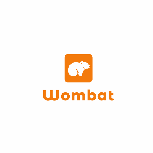 We need a clean, serious and sincere logo for our new App "Wombat" Design by Mada G