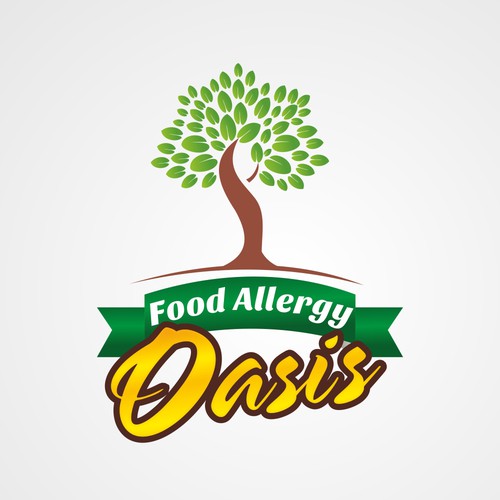 logo for Food Allergy Oasis | Logo design contest