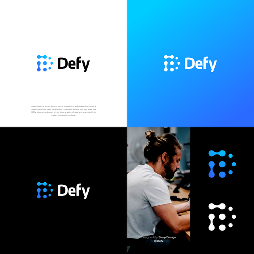 Design a modern logo for a new technology startup that does things differently! Design by simpldesign®