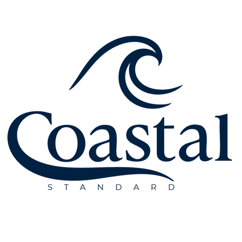 Logo and Brand Guide for Coastal Clothing Brand Design by morgan marinoni