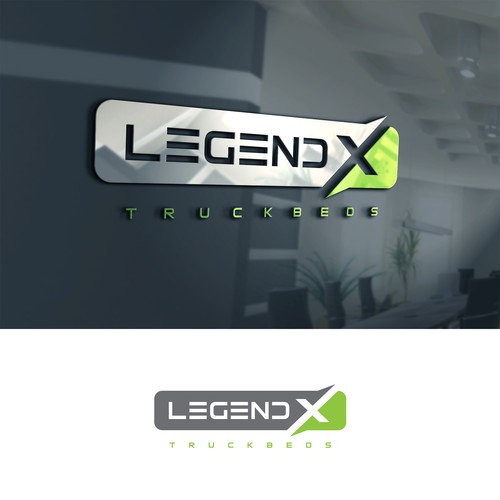 Legend X Truck Bed's Logo Design by kretracreative