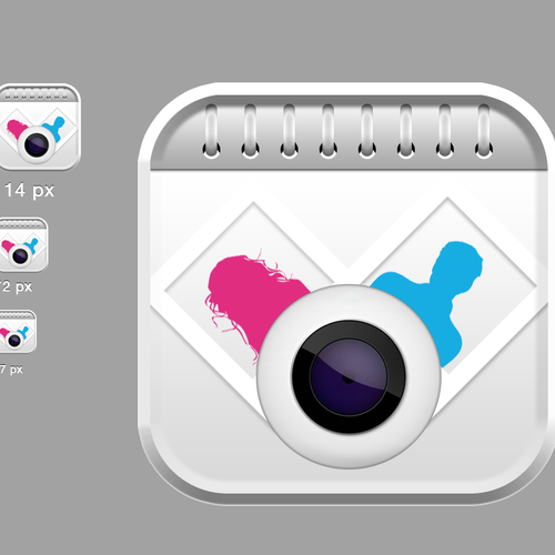Icon for iPhone Camera / Lifestyle App Design by akaVanyok