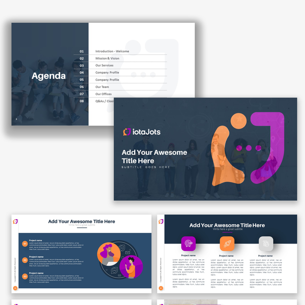 Design by indredesigns titled "Professional Powerpoint Presentation"