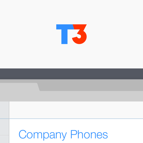 T3 - Logo for Mobile Phone Company Design réalisé par Znaki