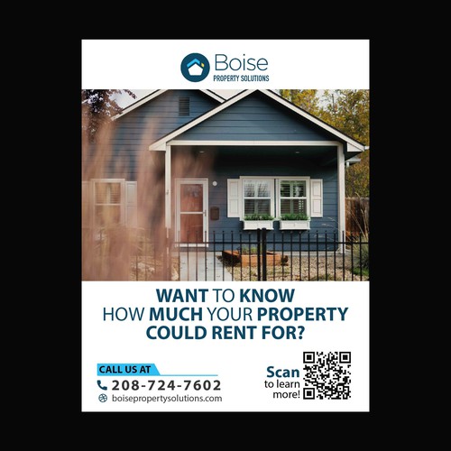 Create an Eye-Catching 1/4 Page Ad for a Leading Property Management Company! Design by Saqi.KTS