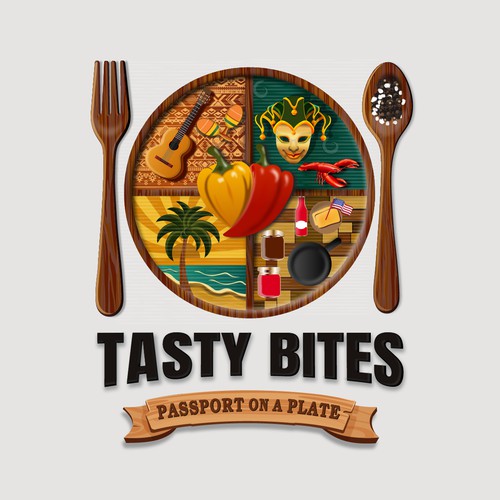 Design a Bold, Soulful Logo for Tasty Bites – Caribbean Meets Southern Comfort Design by ads1201