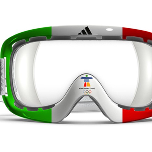 Design adidas goggles for Winter Olympics Réalisé par Fresh Design